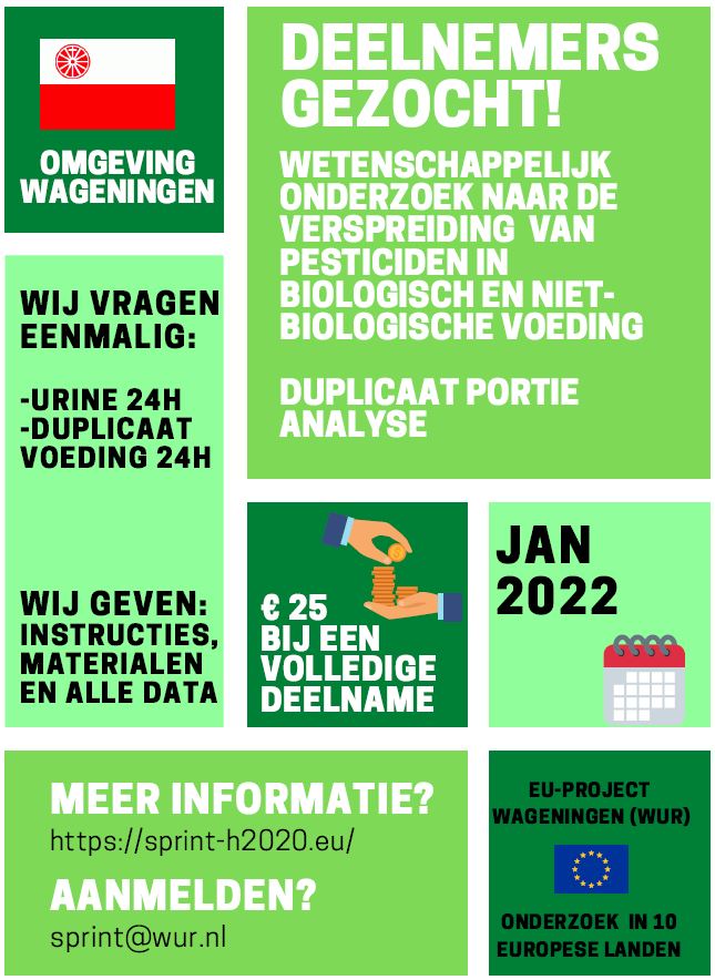 Deelnemers gezocht wageningen