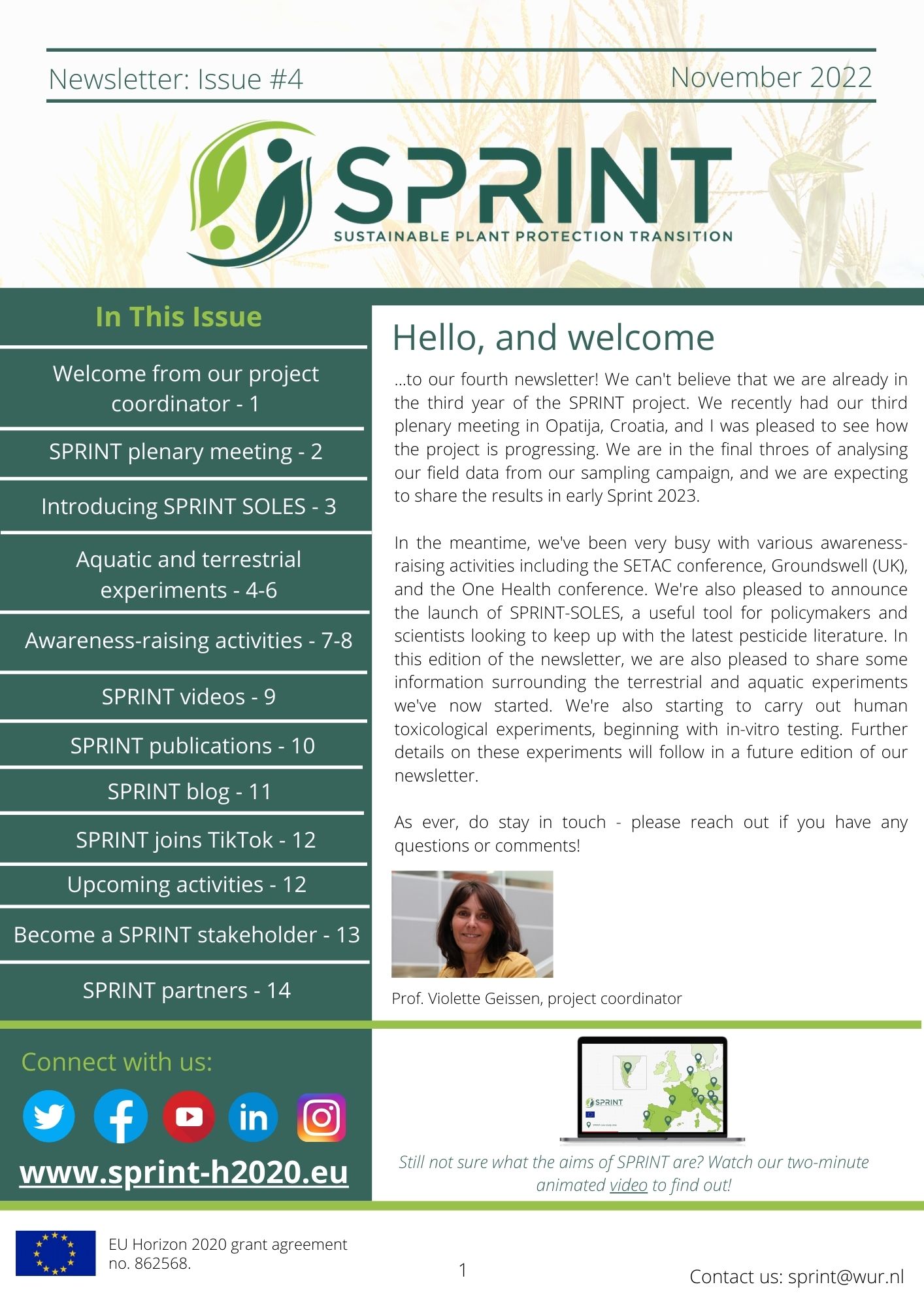 SPRINT newsletter issue 4